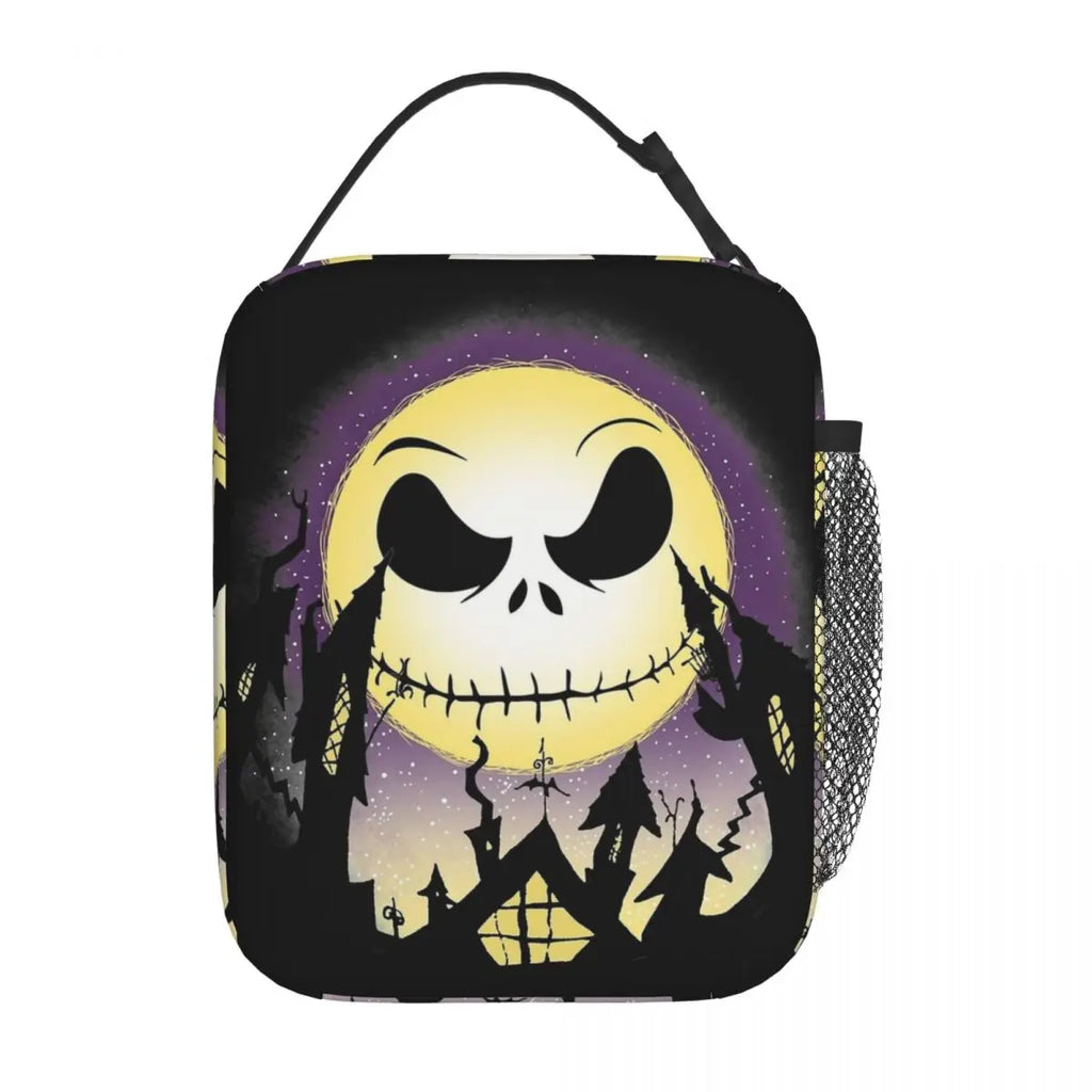 The Nightmare Before Christmas Stuff Insulated Lunch Bags Large Reusable Cooler Bag Tote Lunch Box