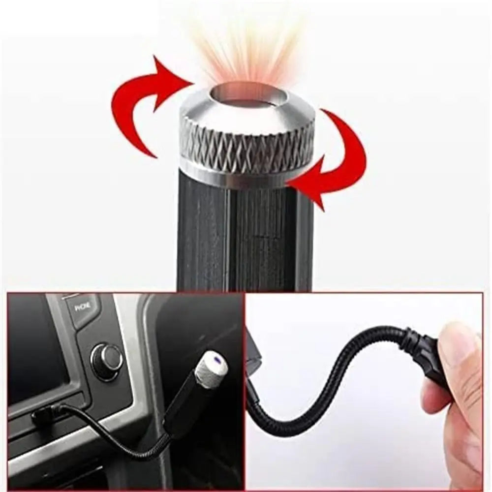 Mini Car Roof Star Sky Lamp Plug And Play USB Projection Ambience Night Light Interior Ambient Car Ceiling Star Lights