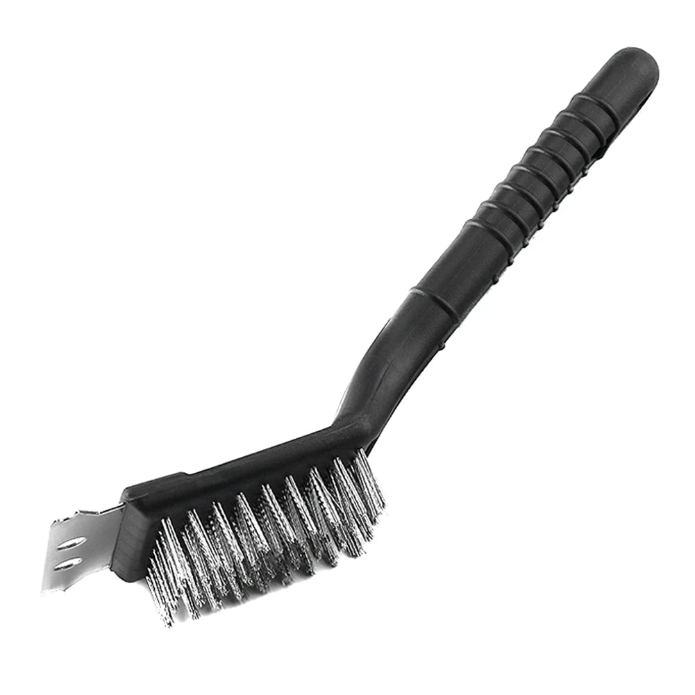 BBQ Brush Barbecue Grill Brush Kitchen Accessories Stainless Steel Wire Bristles Scraper BBQ Grate Cleaner BBQ Accessories Tools
