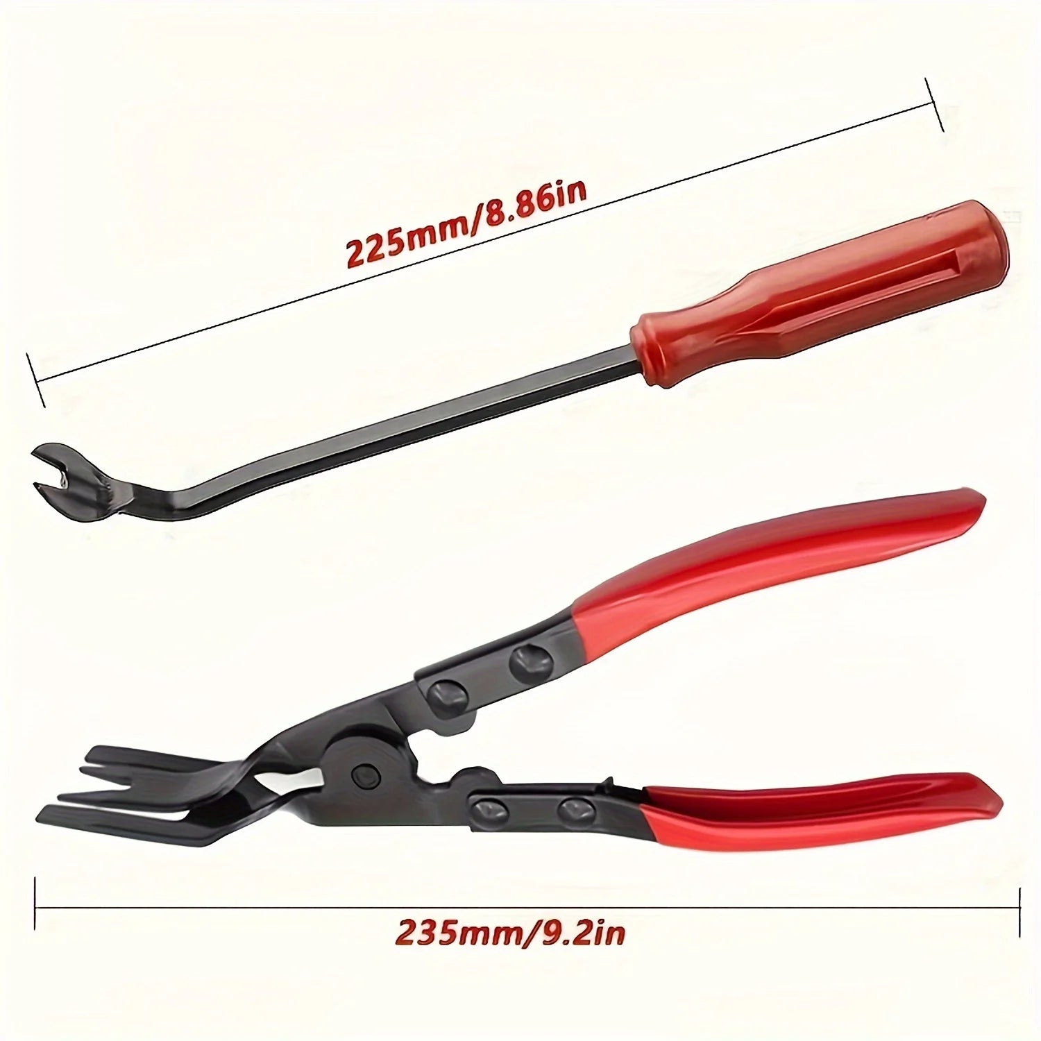 Auto Door Nail Puller Fastener Jaw Screwdriver Set Clip Pliers Dashboards Interior Removal Car Headlight Installation Tools