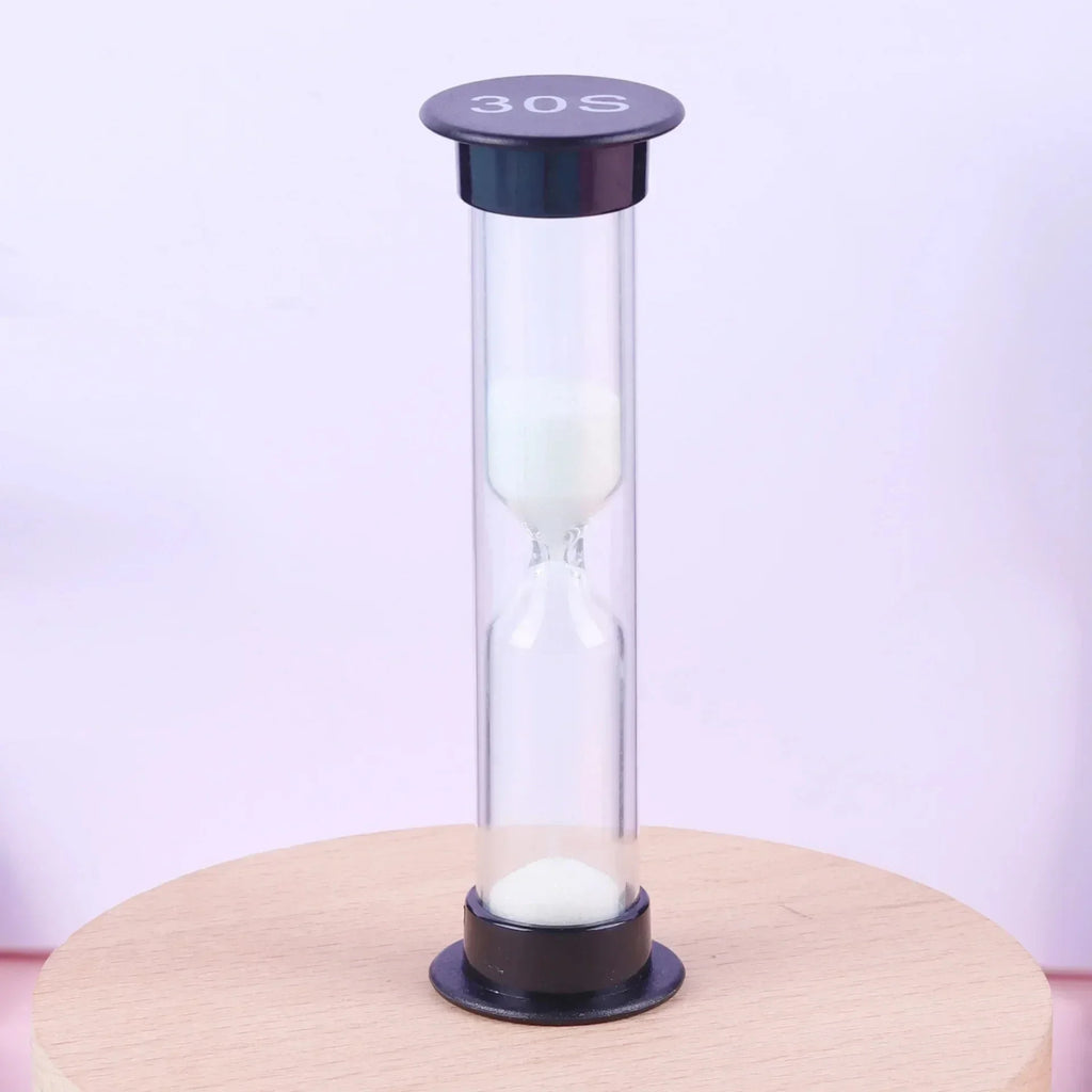 Plastic Sand Timer Meter Hourglass 30 Seconds 1 Minute Clock Watch 2 Minutes Klepsydra Clocks Home Decoration Ornaments Wall Oil
