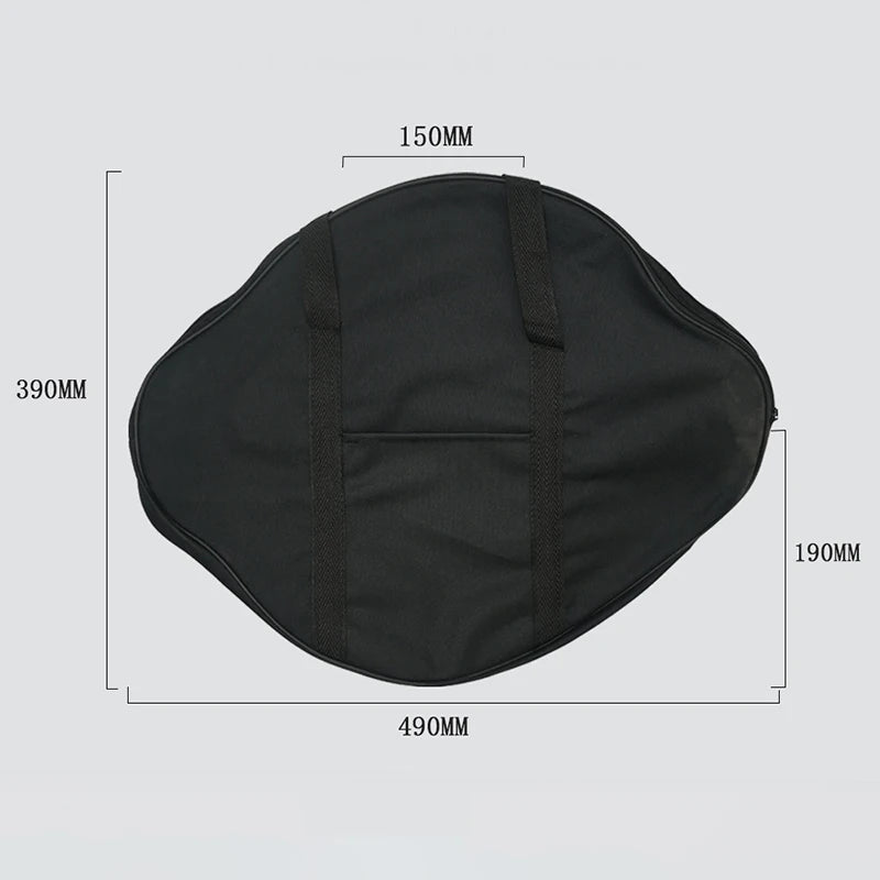 600D Oxford Grill Pan Storage Pouch Caryying Case Bag Waterproof Grilling Pan Pouch Skillet Bag Outdoor BBQ Tool For Kitchen