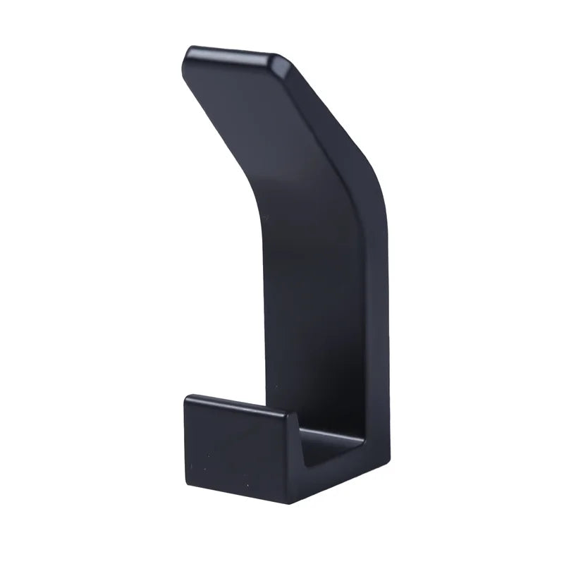 Shower Squeegee Black With Hook Stainless Steel Core Silicone Bathroom Cleaning Window Screen Bath Wiper Cleaner Glass Door