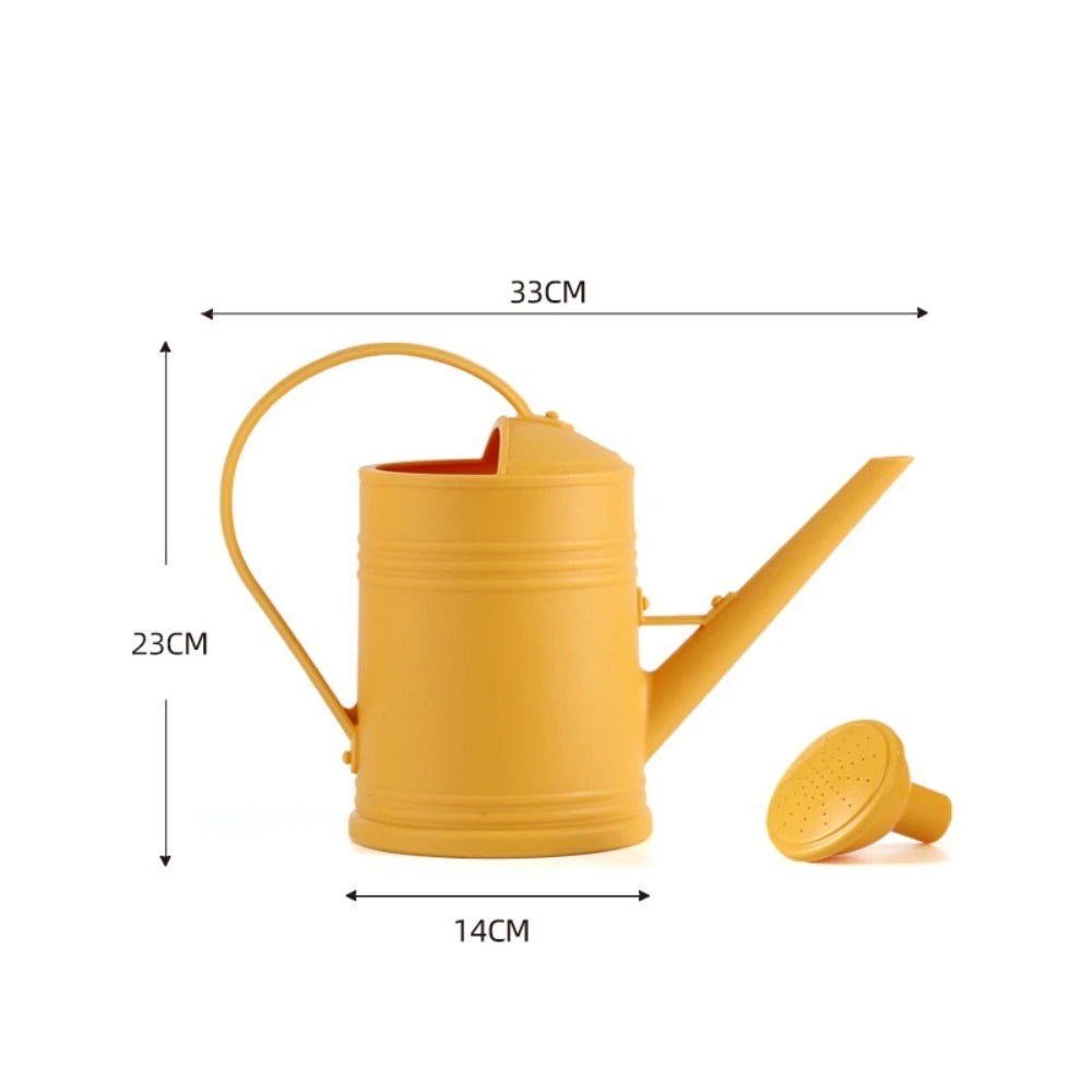 2L Watering Can Pot Long Mouth Garden Plants Flower Spray Water Kettle Plastic Large Capacity Plants Sprinkler for Houseplants
