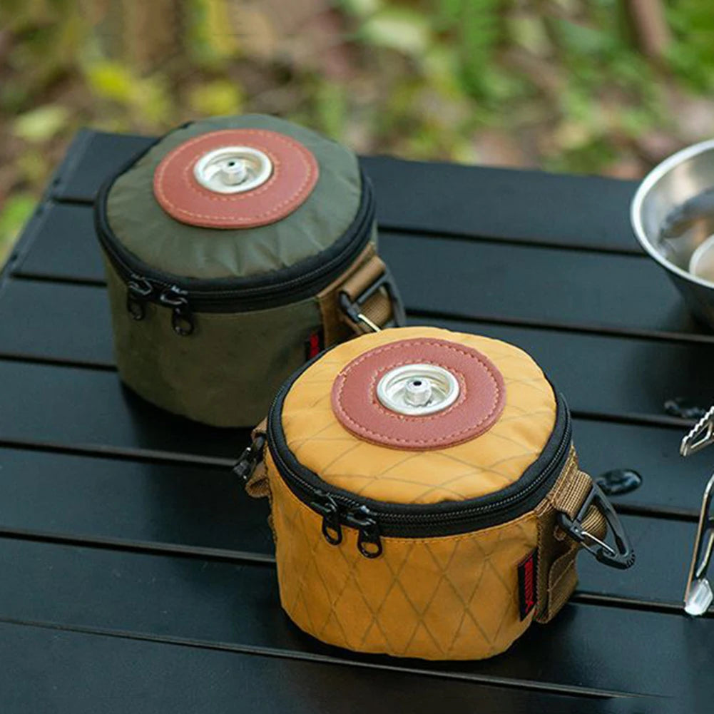 Camping Gas Tank Case BBQ Gas Canister Protective Cover Picnic Fuel Cylinder Protective Bag Outdoor Camping Equipment