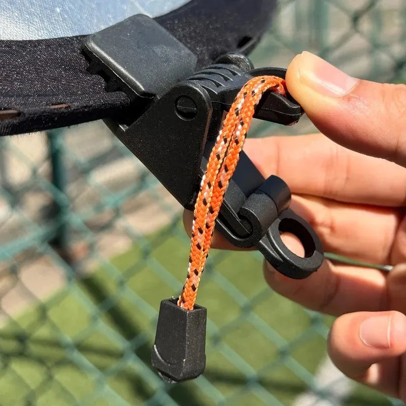 4/1PCS Awning Clip Waterproof Cloth Crocodile Clips Snap Button Hanger Canopy Windproof Fixing Clip Outdoor Camping Equipment