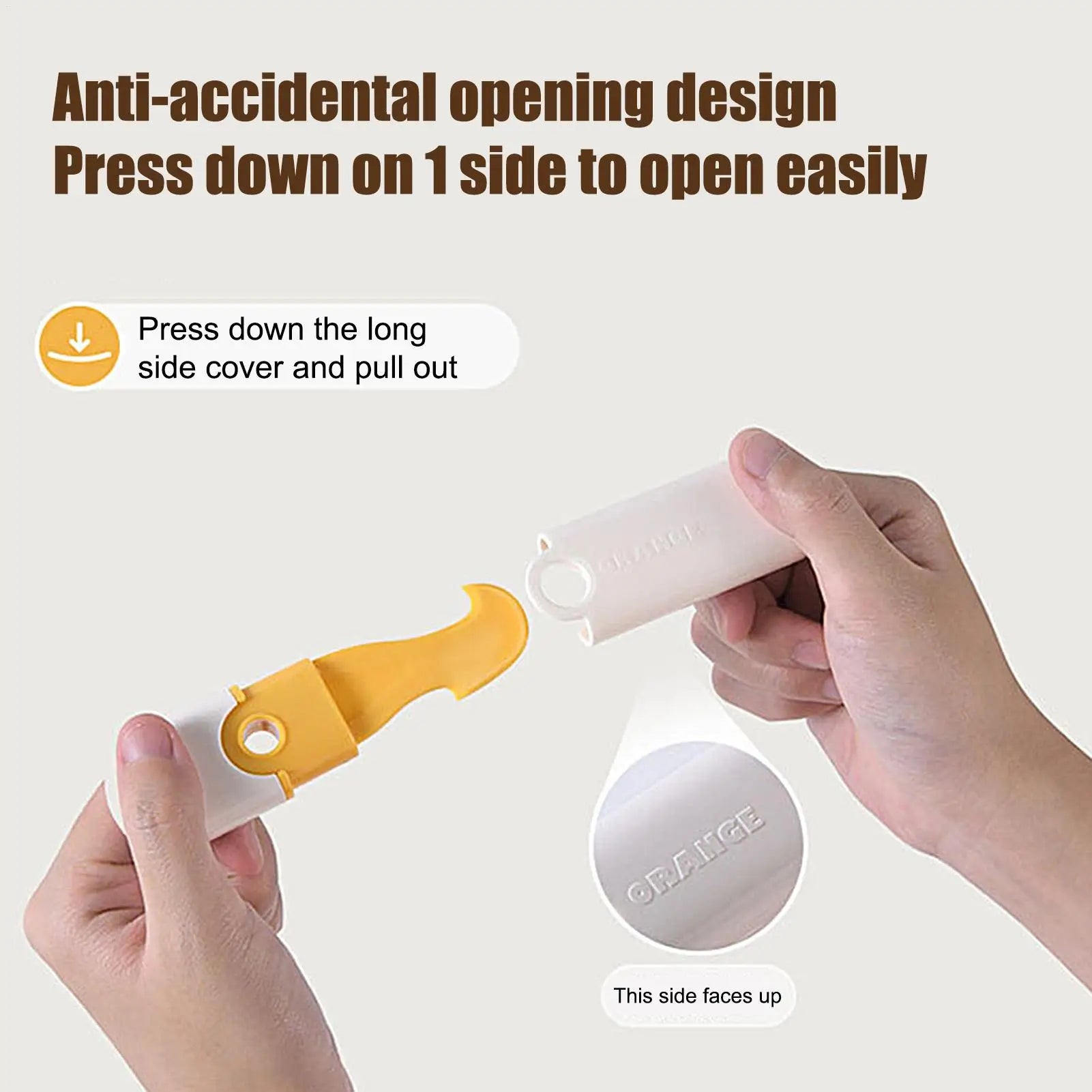 Orange Peeler Non-Slip Kitchen Gadgets Stainless Steel Cutter Pomegranate Peeler For Lemon Grapefruit Citrus Home Apartment
