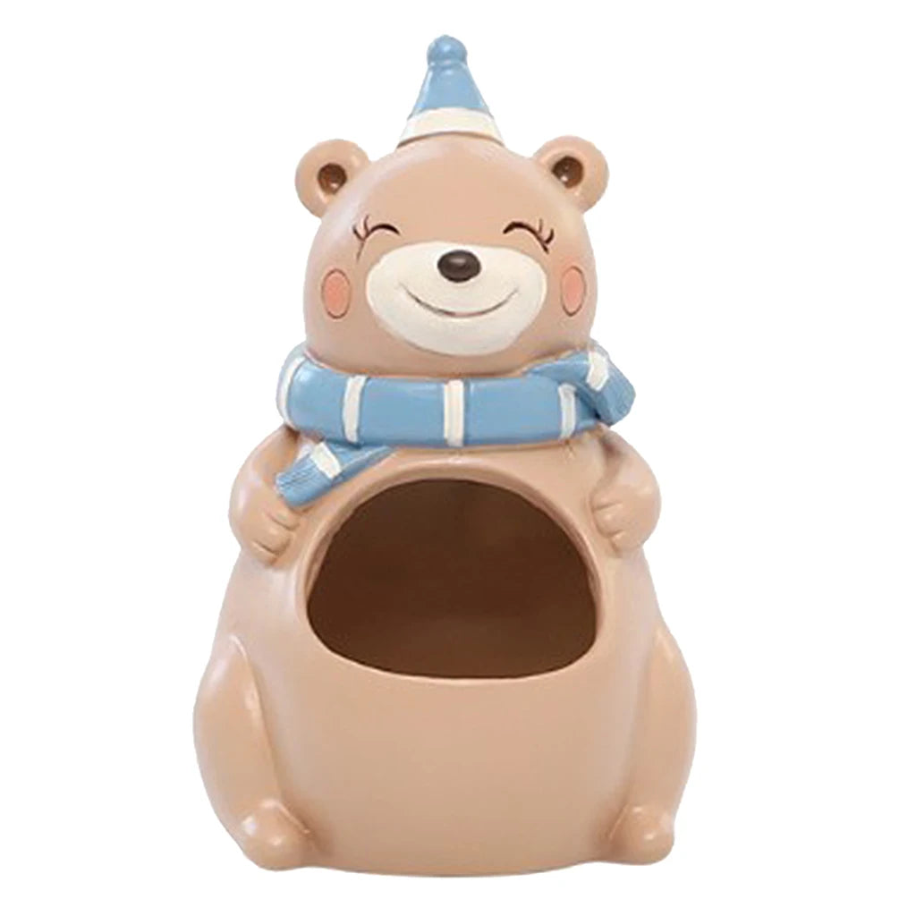 Cute Animal Flower Pot Creative Resin Garden Succulent Planter Home Office Desk Decor Herb Storage Box Plant Container