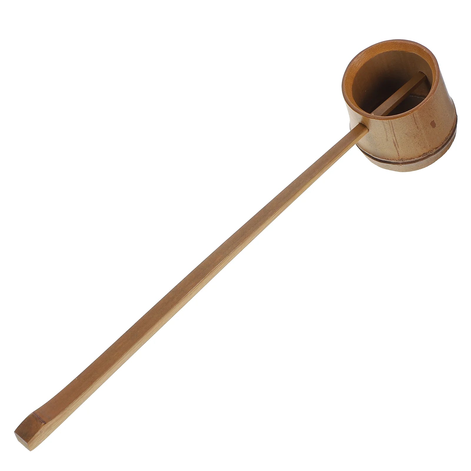 Long Handle Bamboo Water Scoop Kitchen Ladle Bath Salt Spoon Laundry Powder Dipper Flour Gadget Tea Ceremony Watering Can Bamboo