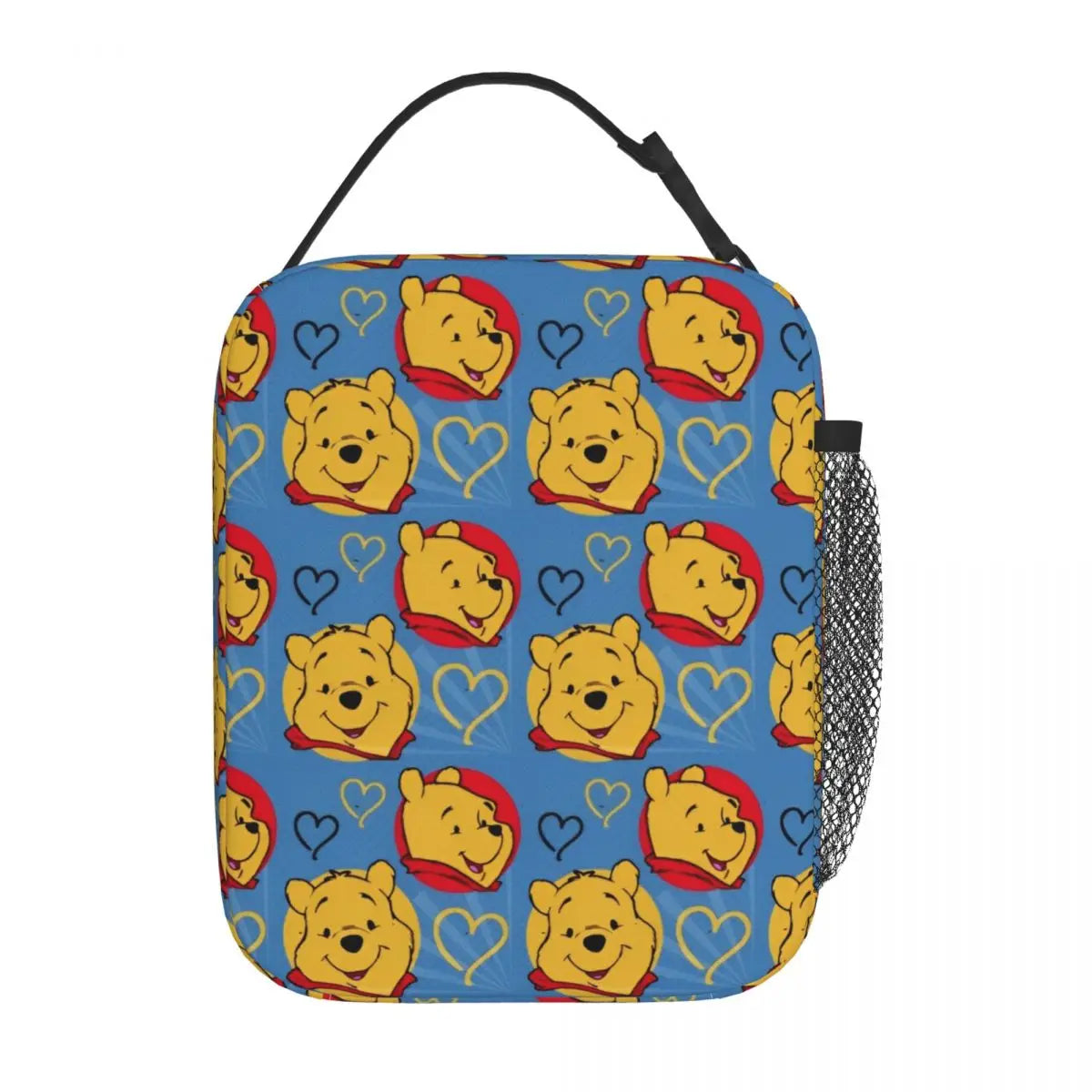 Cute Winnie The Pooh Insulated Lunch Bags Thermal Bag 
Meal Container Large Tote Lunch Box for Men Women Work Picnic