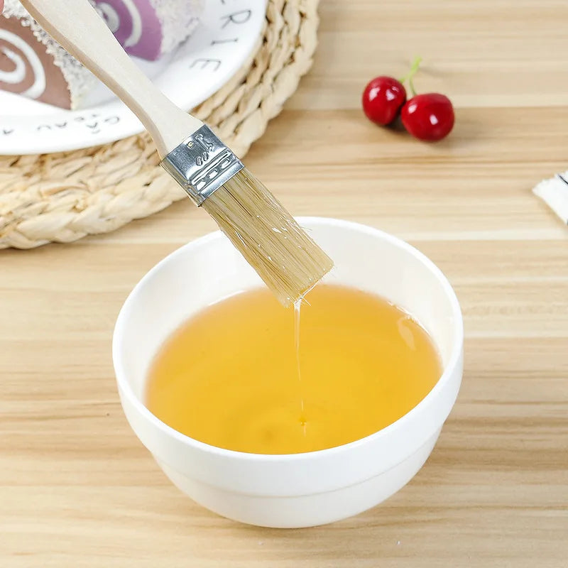Heat Resisting Barbecue Brush Oil Cream BBQ wool Brush Camping Baking Bakeware Pastry Cooking Tools Clean sanitary tools