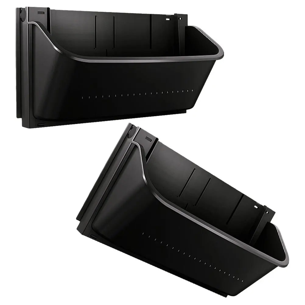 2Pcs Vertical Wall Planter Hanging Flower Pot Plastic Garden Plant Pots Outdoor Indoor Living Wall Planters Patio Decor