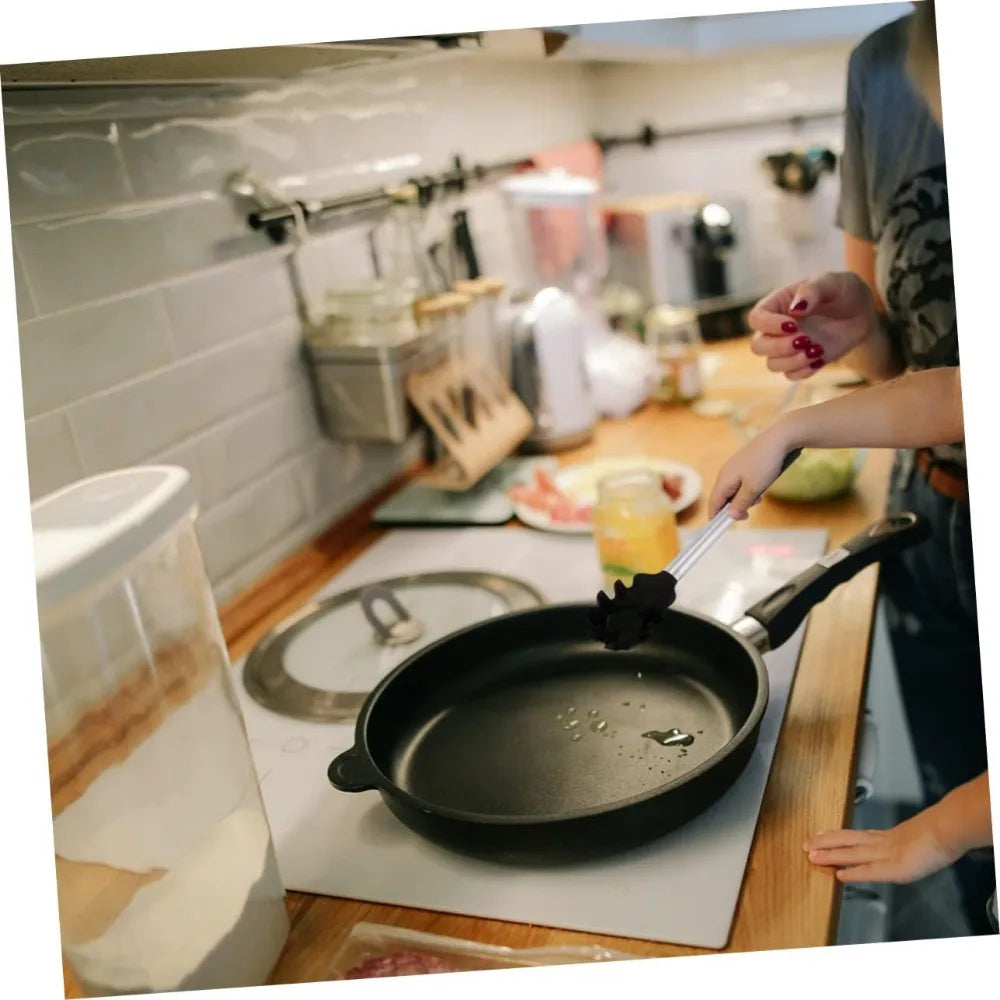 Silicone Noodles Colander Spoon Flexible Cooking Spoon for Home Restaurant Food Grade Silicone Scratch Resistant Utensils with