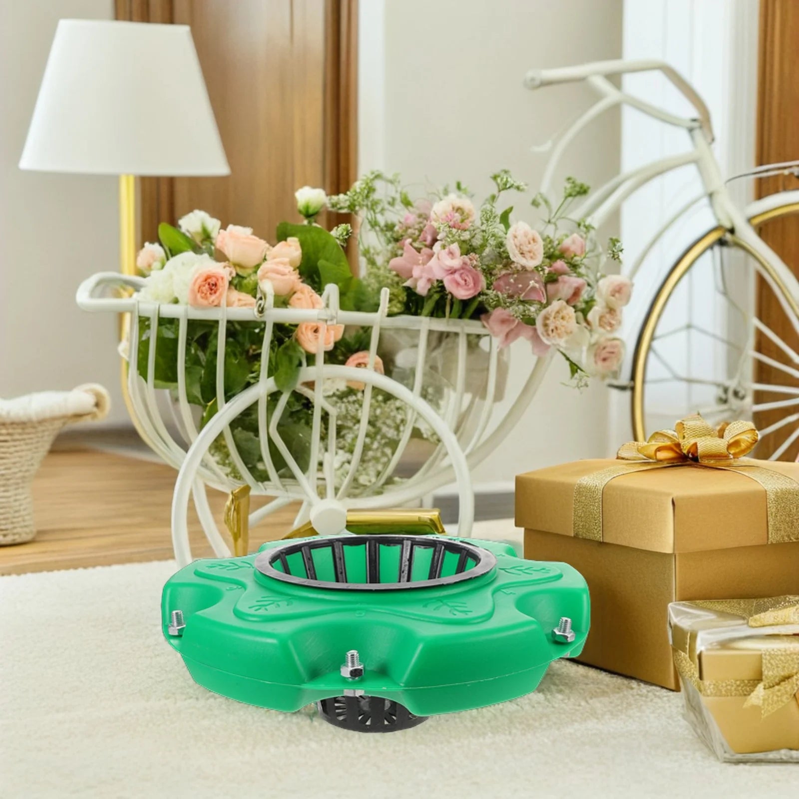 6Pcs Floating Island Pond Planter Baskets Hydroponic Aquatic Pots Durable Weatherresistant Kits for Ponds Lakes Water Gardens