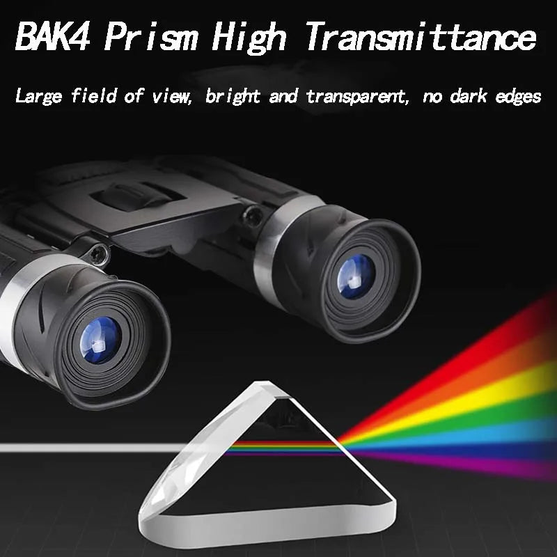 200x22 HD 10X Powerful Binocular Long Range High Magnification Super Zoom Telescope Vision For Camping Equipment Outdoor Sports