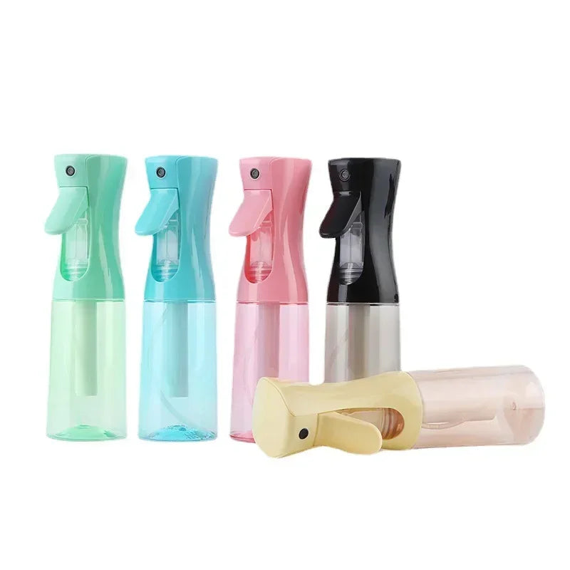 Refillable 200ML High Pressure Spray Bottles, Continuous Mist Watering Can, Automatic Salon Barber Water Sprayer