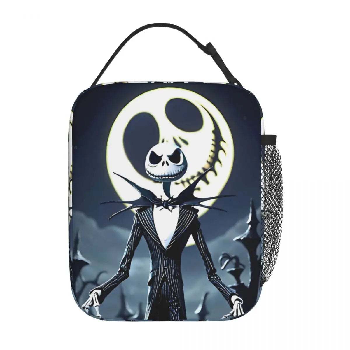 Stay By My Side Insulated Lunch Bag Portable The Nightmare Before Christmas Meal Container Cooler Bag Tote Lunch Box  Travel