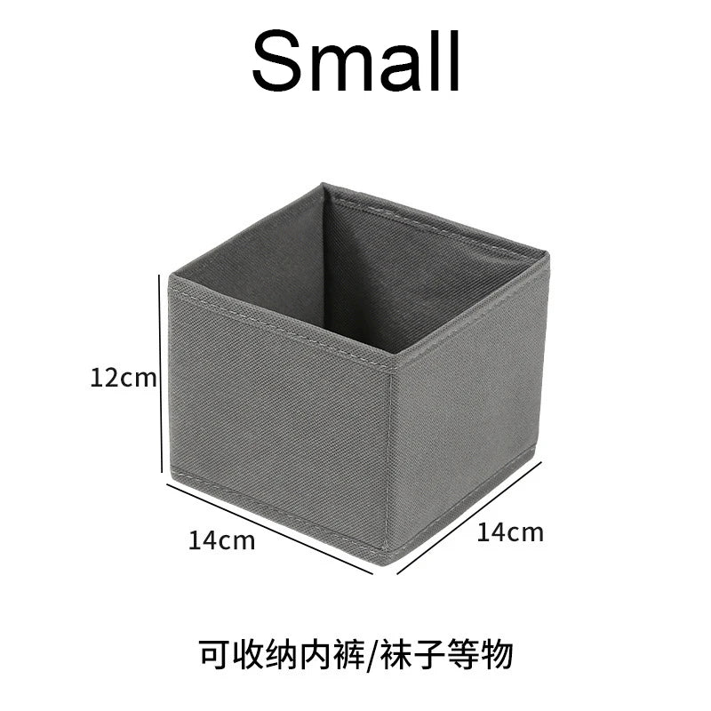 Drawer Organizer Non-woven Fabric Clothes Underwear Wardrobe Organizers Dividers Foldable Dresser Socks Closet Storage Baskets