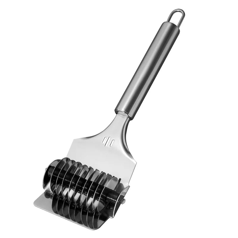 Stainless Steel Manual Noodle Cutter Rolling Spaghetti Maker Pressing Pasta Machine Kitchen Shallot Knife Cooking Accessories