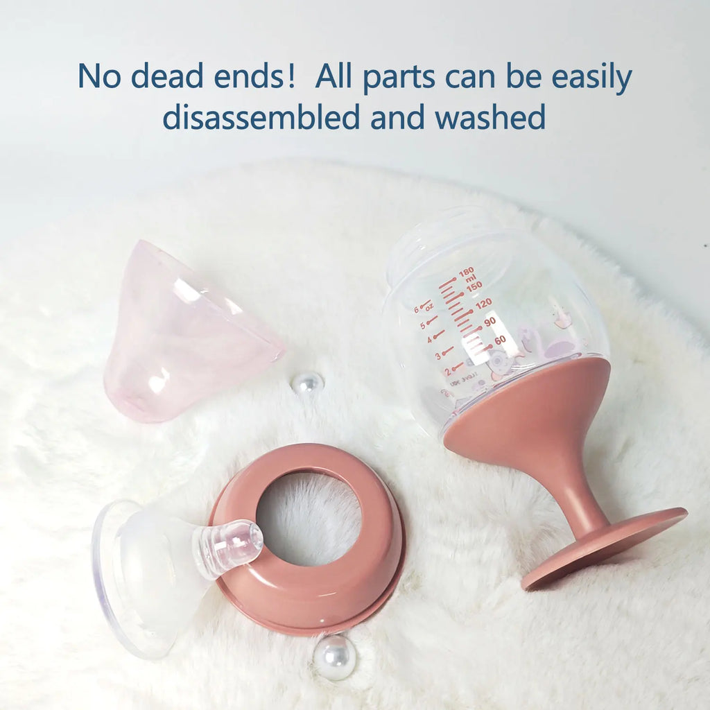 180ml goblet baby bottle, photography accessories, baby drinking water, household cup, direct drinking juice,Christmas gift