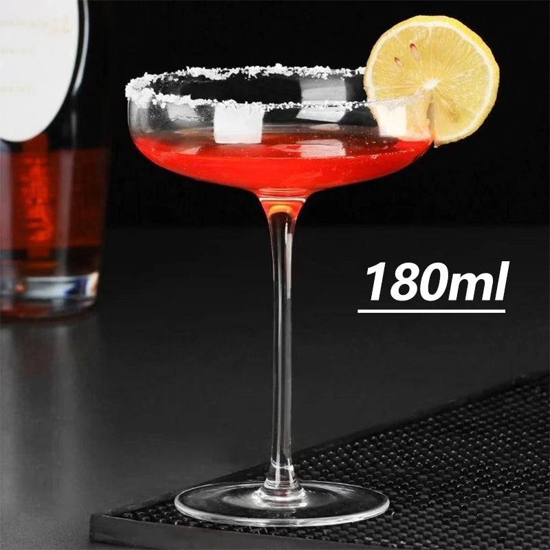 1PCS 180ml Plastic Bartender Cocktail Cups For Home Wedding Party Tableware Disposable Plastic Champagne Cups Wine Cups Barware