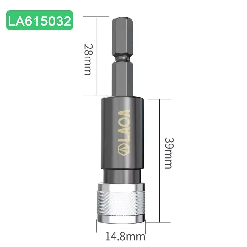 LAOA Screwdriver Bit Adapter Electric Drill Connector Rod Quick - release Connector Rod Bit Extension Rod