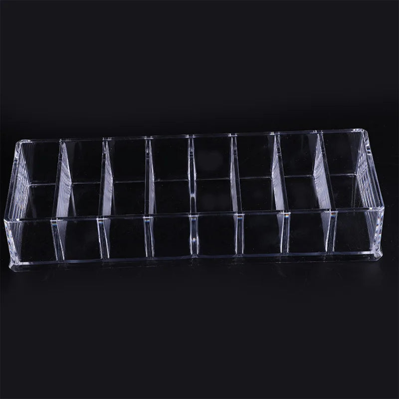 Acrylic Makeup Organizer 8 Compartments Cosmetic Storage Jewelry Display Clear Drawer Organizers Case for Desktop