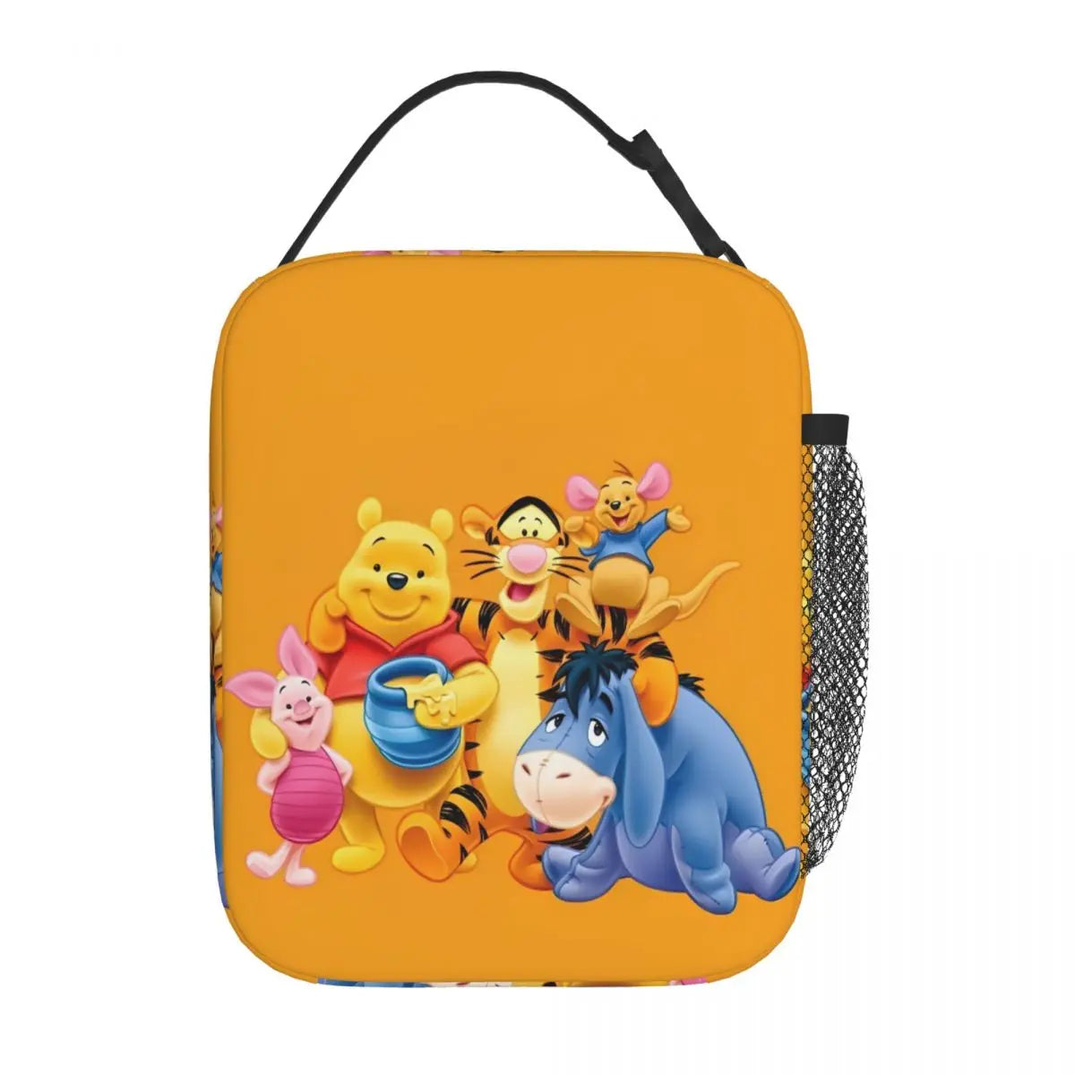 Cute Winnie The Pooh Insulated Lunch Bags Thermal Bag 
Meal Container Large Tote Lunch Box for Men Women Work Picnic