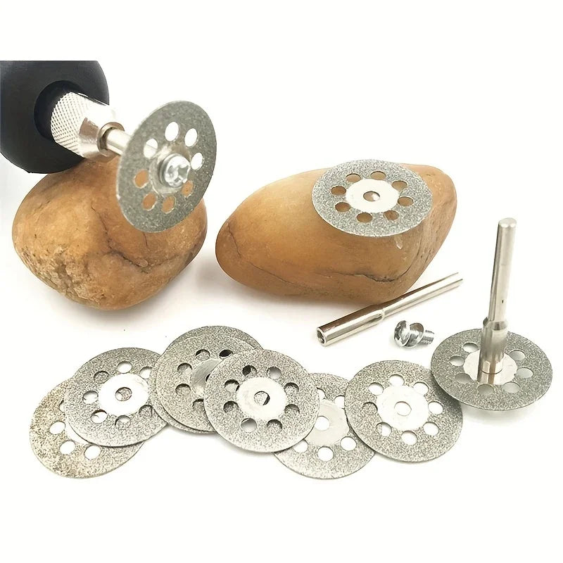 25Pcs diamond saw blade set grinding blade with screwdriver for rotating tools