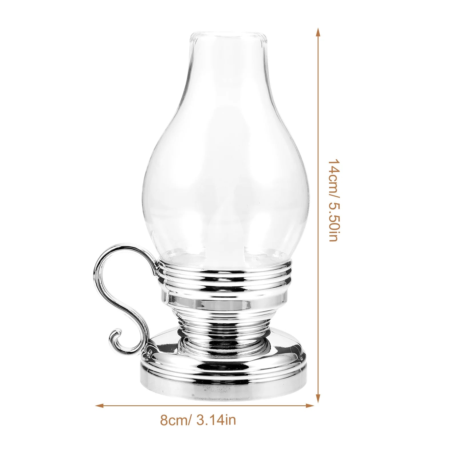 Lamp Decor Vintage Lamp Ornament High Quality LED Bead Durable Sturdy Use Christmas Decorative Light Household Light