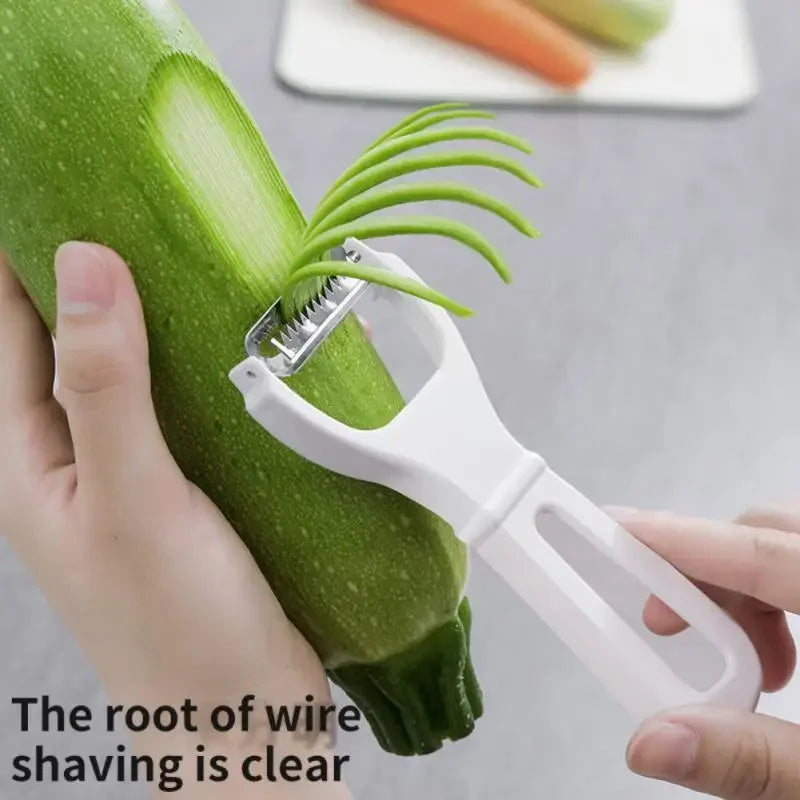 Portable Multifunctional Manual Peeler Slicer Fruit Vegetable Shredder Sharp Labor-Saving Household Kitchen Accessories Tools