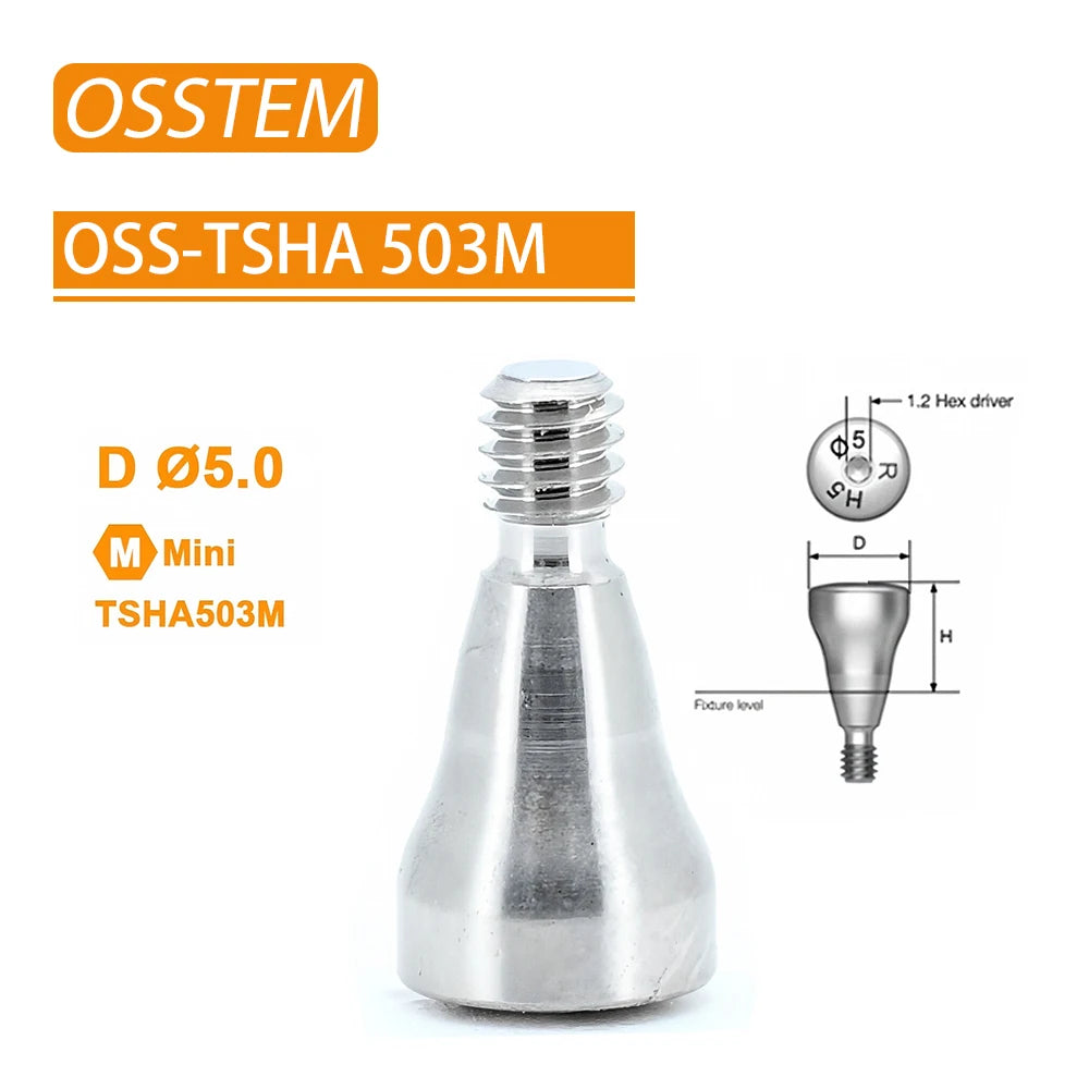 ITI Straumann Dentium Osstem Accessories Dental Implant Screw Driver Open Closed Tray Analog RC NC Cap