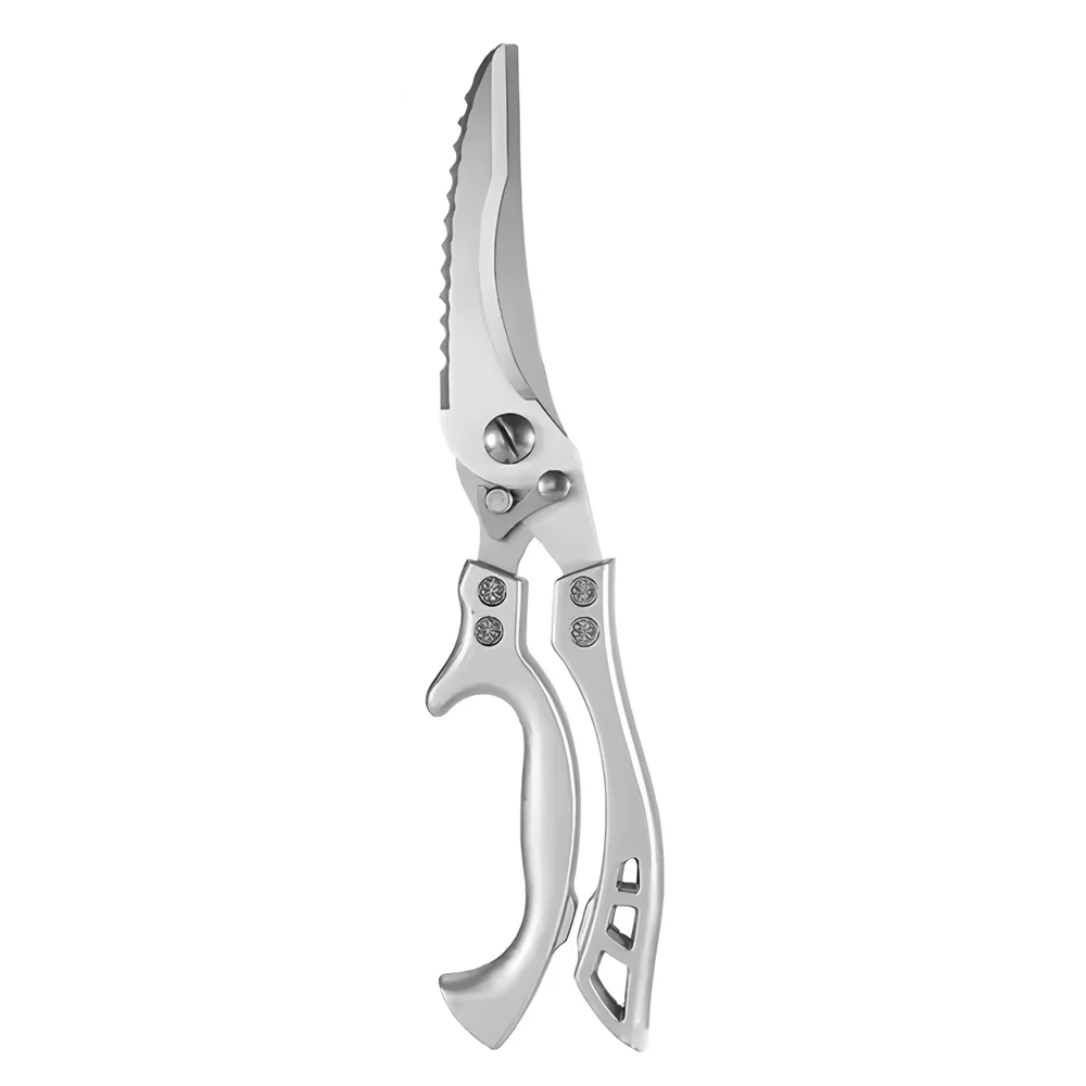 1/2/3/4PCS，Chicken Bone Kitchen Scissors Kitchen Duck Fish Cutter Stainless Steel BBQ Scissors Food Scissors Kitchen Accessories