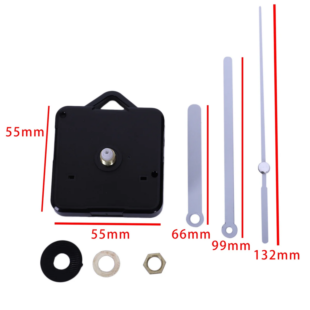 Quartz Wall Clock Movement Diy Clock Mechanism Parts Classic Hanging White Quartz Watch Wall Clock Movement SQ