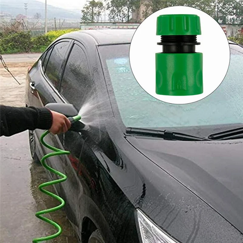 ABSS-Garden Hose Connectors And Fittings Plastic Garden Hose Tap Connector Kit Double Male Connector