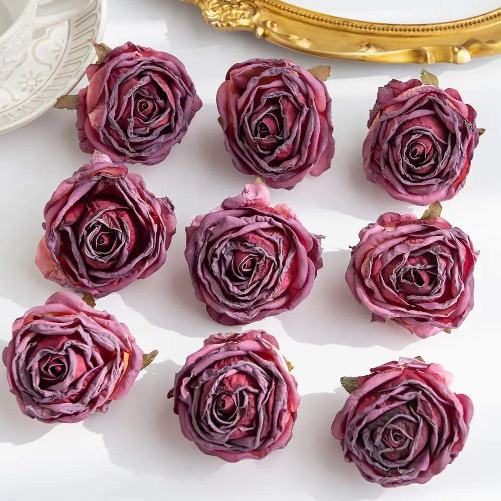 Artificial Rose Hotsale Wedding bridal bouquet Decor Wreath Home vase Valentine's day Outdoor Garden wall Party wreath diy gift