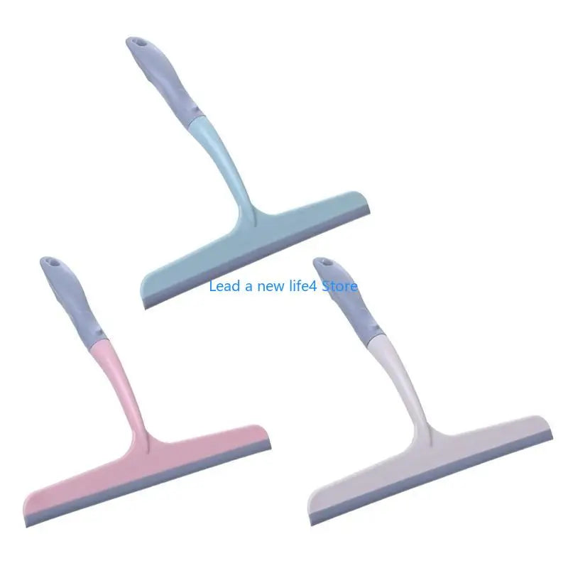 Y55E Bathroom Shower Screen Squeegee Glass Window Cleaning Wiper Cleaner Car Mirror