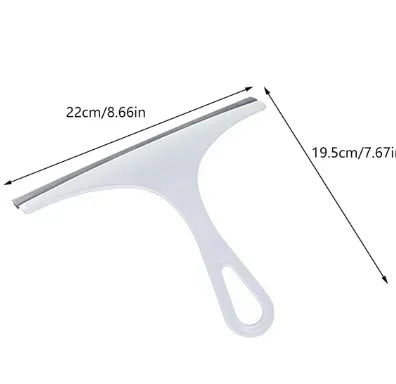 Squeegee Window Glass Wiper Scraper Household Cleaning Bathroom Mirror Cleaner with Silicone Blade Holder Hook Car Glass Shower