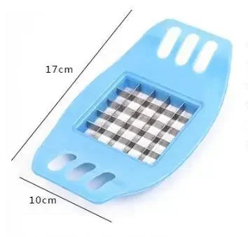 Potato Chip Slicer, Vegetable Fruit Cutter, Dough Chopper, French Fry Maker, Crinkle Wavy Kitchen Knife Tools Gadget