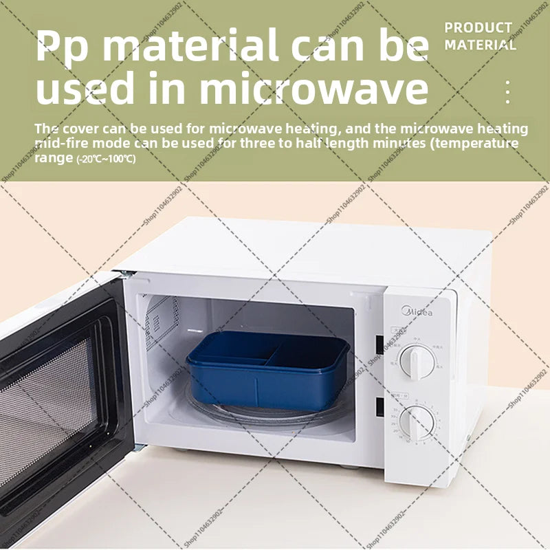 Italian Brainrot Lunchbox Cartoon Pattern Printed Bento Lunch Box Tung Tungtung Sahur Telala Funny Shark Food Storage Containers