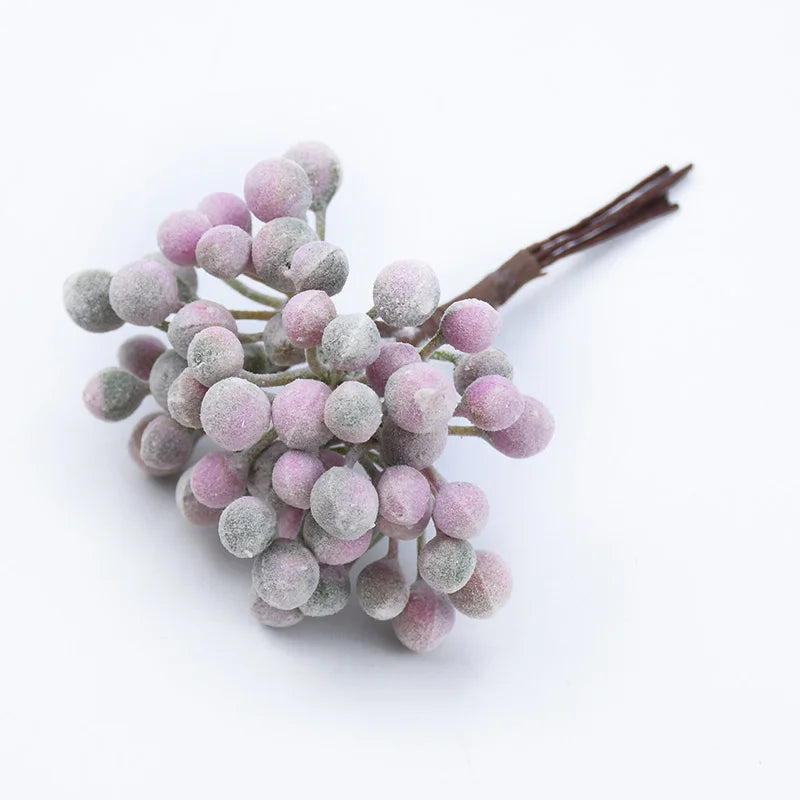 6PCS Artificial Plants Cheap Vases for Home Decoration Accessories Diy Gifts Box Scrapbooking Wedding Decorative Flowers Wreaths