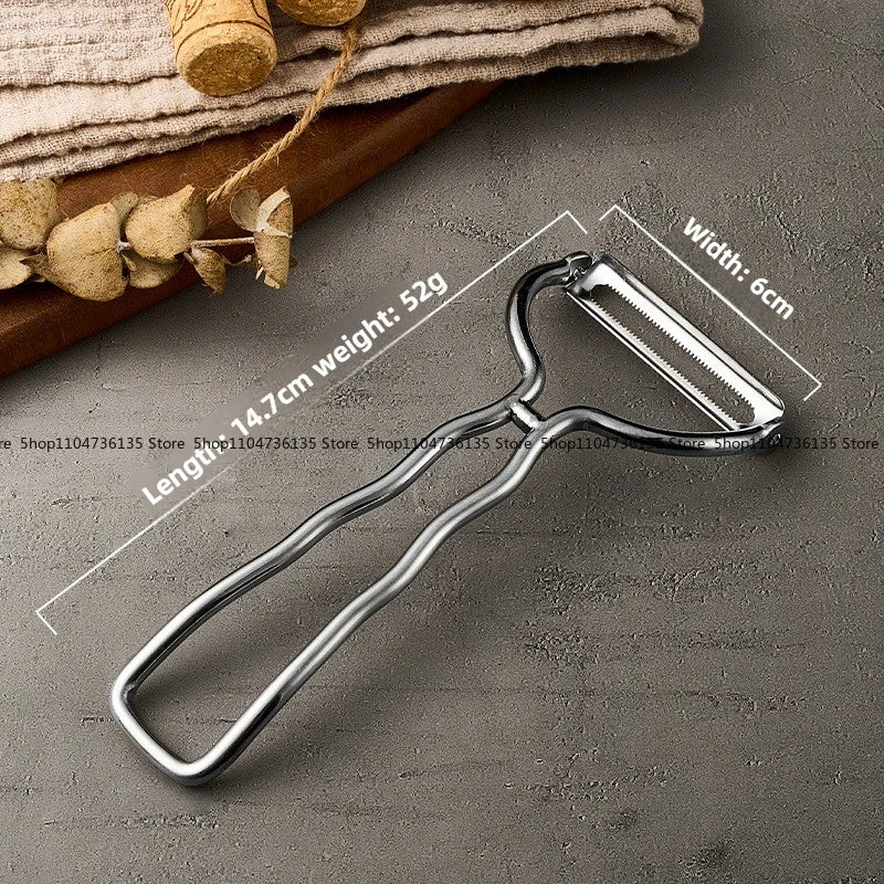 German minimalist 304 stainless steel pumpkin peeler, multi-functional melon planer, fruit and vegetable peeling kitchen tool