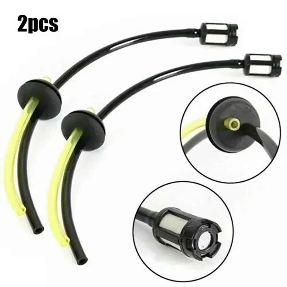 1&2&5&10 Set Universal Grass Trimmer Fuel Line Filter Kit For Brush Cutter Strimmer Lawn Mower Primers Fuel Hose Garden Tool Par