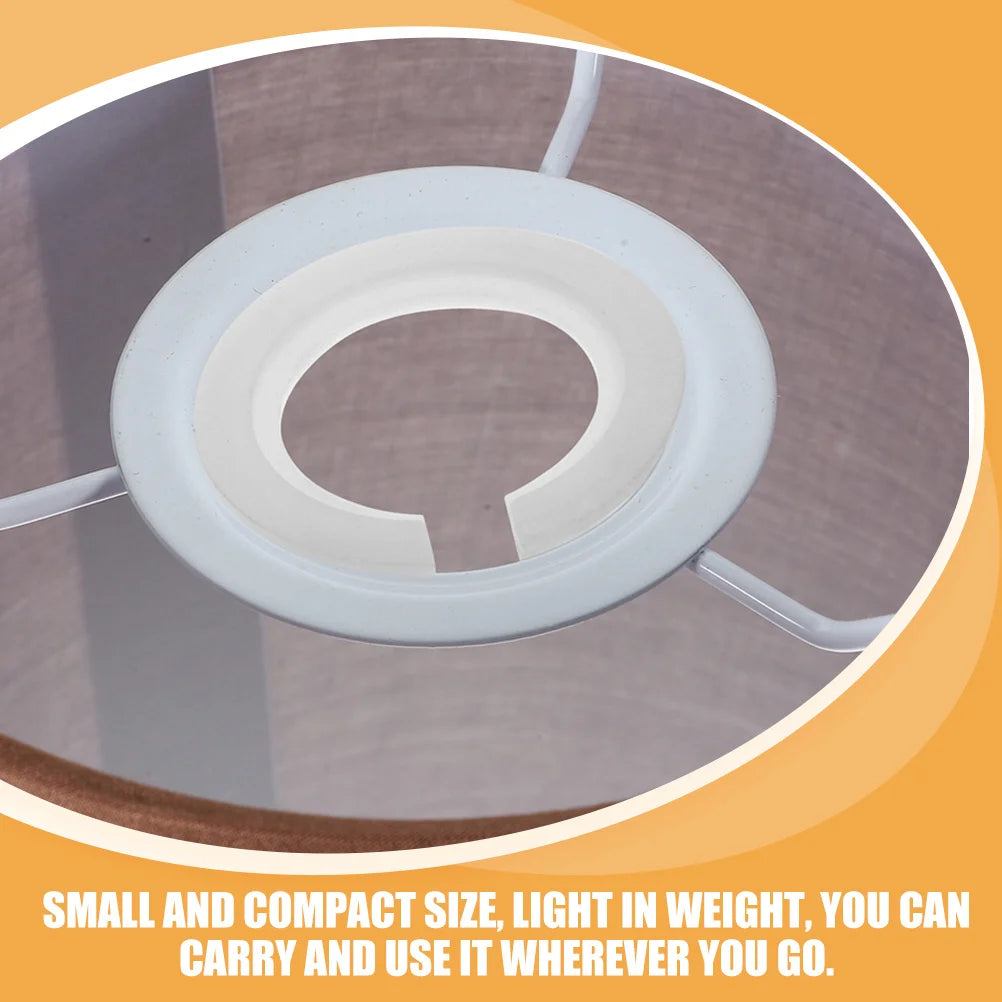 30Pcs Lamp Shade Adapter Ring E27 to E14 Lampshade Converter Plastic Reducer Rings Easy Install for Table Lamps Ceiling Light