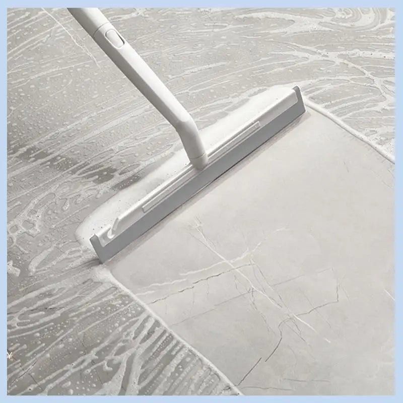 AS63-28Cm Silicone Broom Lengthen Floor Cleaning Squeegee Pet Hair Dust Brooms Bathroom Floor Wiper