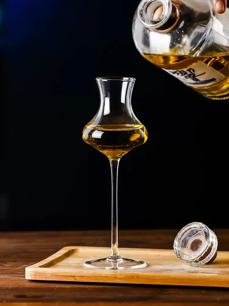 125ml Lead-Free Crystal Aroma Cup Wine ChampagneTasting Glass Elegant Whiskey Glass Pure Drink Goblet