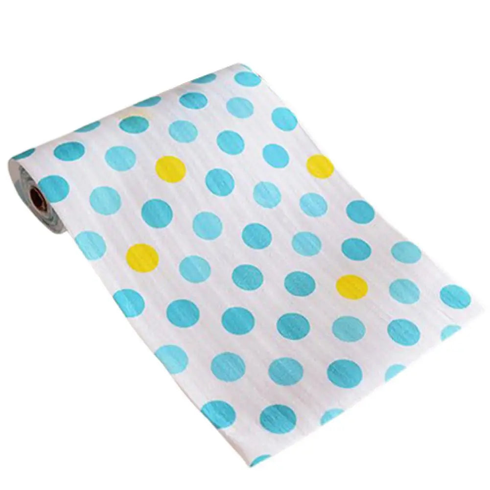 300cm Drawer Mat Eco-friendly Moisture-proof Cute Printing Shelf Paper Cabinet Drawer Liner Table Mat Kitchen