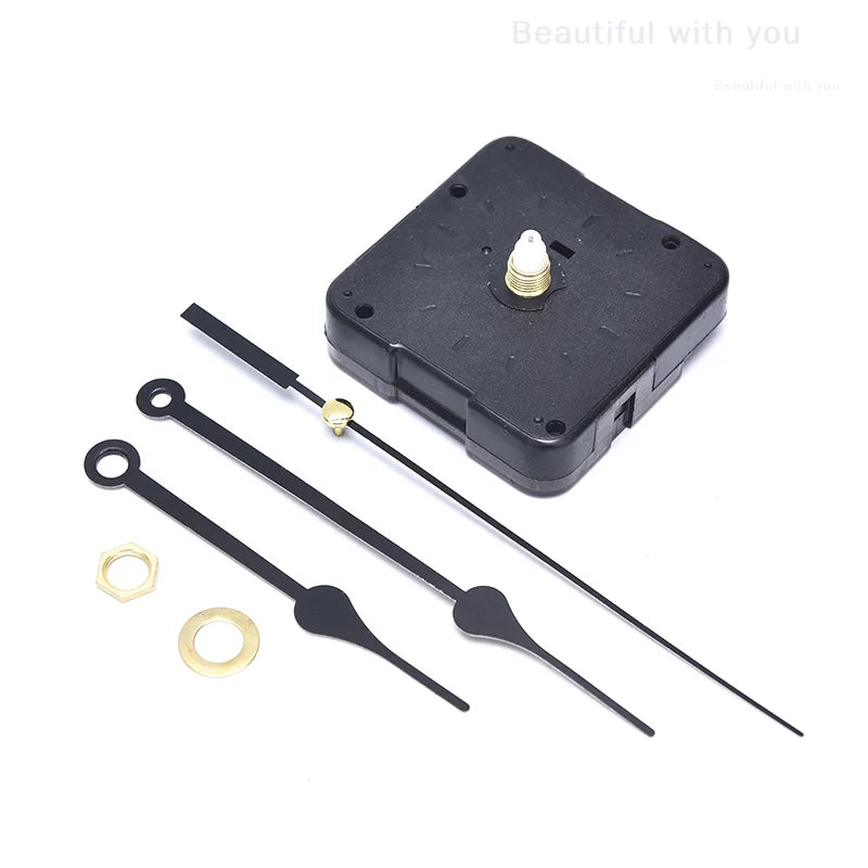 Quartz Clock Movement Mechanism Hands Wall Repair Tool Parts Silent Kit Sets