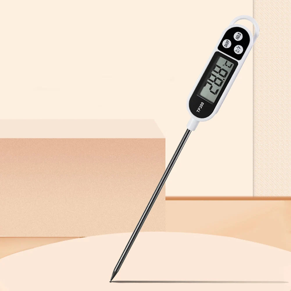 TP300 Electronic Temperature Probe Instant Read Digital Temperature Measuring Tool Digital Milk Thermometer for Home Kitchen Use