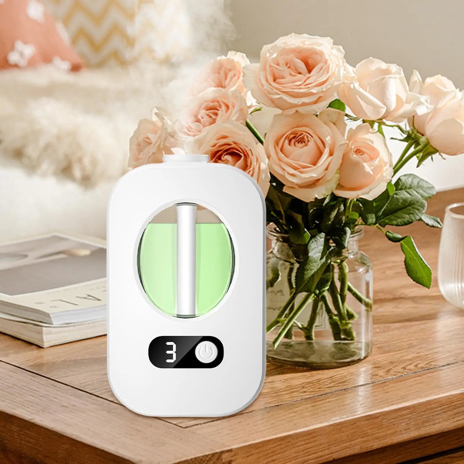 Fragrance Oil Diffuser Scent Oil Diffuser Smart Machine Rechargeable Wide Coverage Appliance With Timing Function For Massage